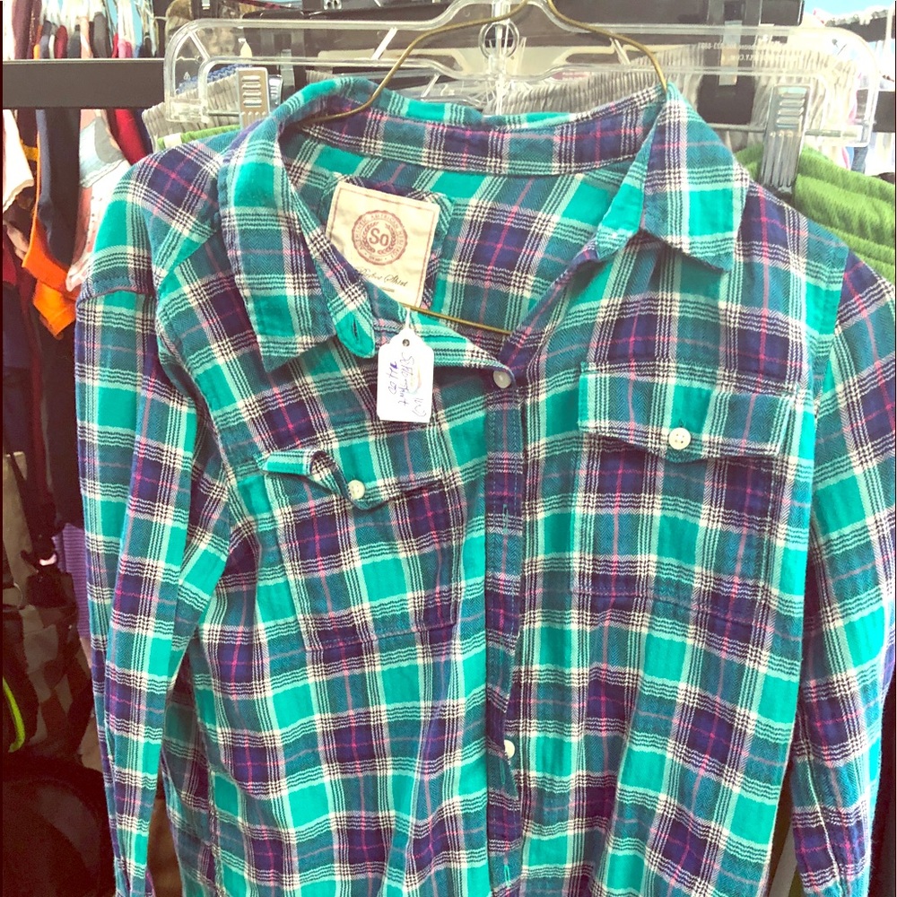 Soho long sleeve button up shirt